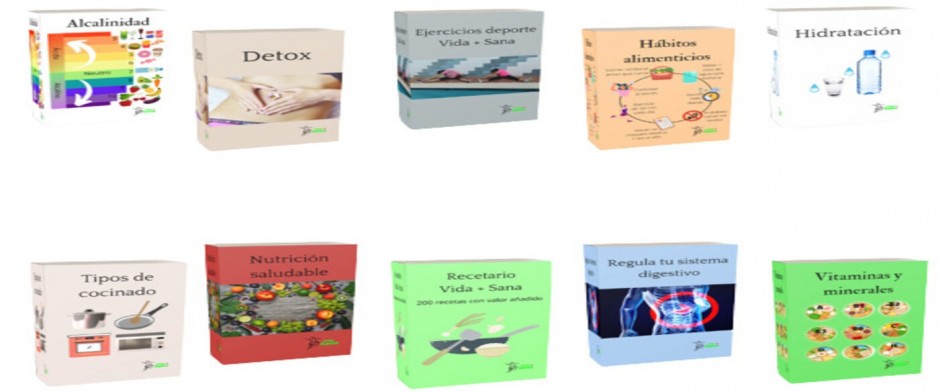 Pack libros digitales Vida + Sana